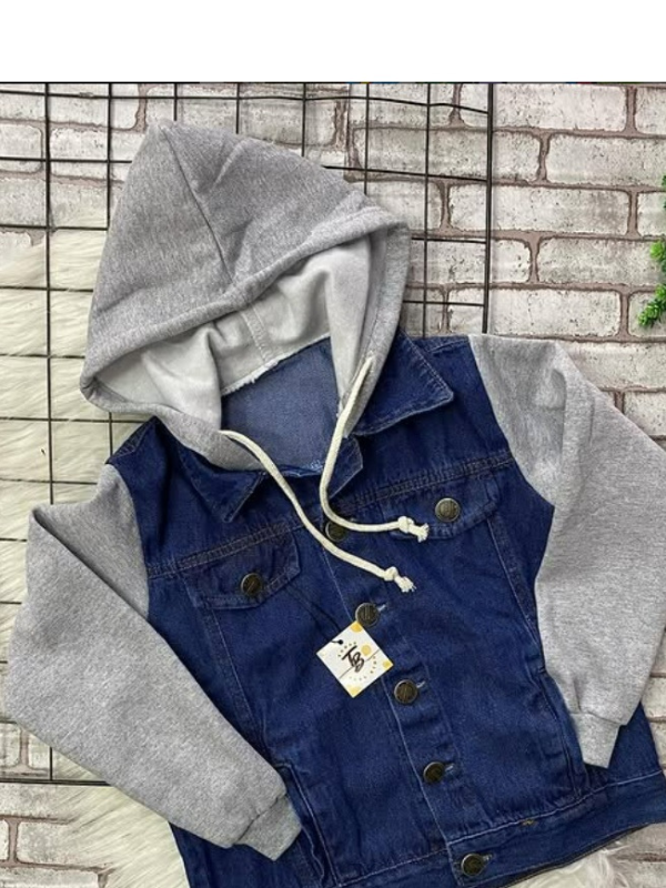 Jaqueta com manga moleton - Image 3